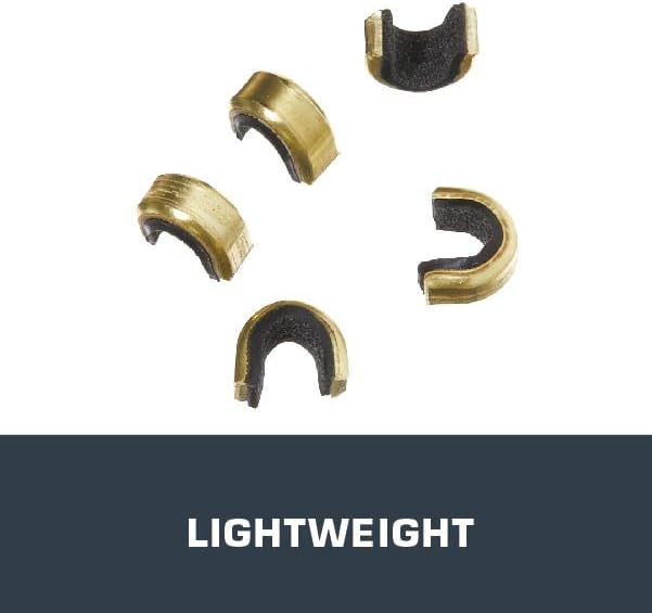 Allen Company Crimp-On Bowstring Nocking Points (Pack of 5) Used on Both Compound & Recurve Bow Nocking Points