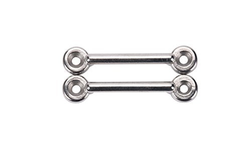 Stainless Steel Bimini Top Strap & Footman Loop Set - Heavy Duty for Jeep Corvette Kayak