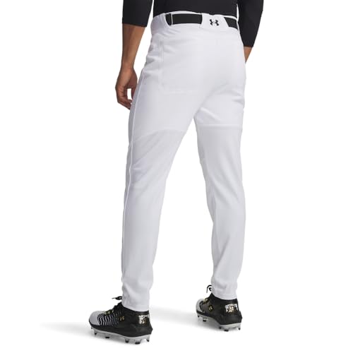 Under Armour Men's Utility Pro Tapered Pants - Large, White & Black