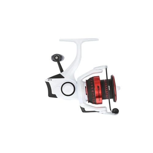 Abu Garcia Max Pro Size 4000 Spinning Fishing Reel, High-Performance Freshwater Reel, A-Symmetric Carbon Frame and Rotor, Durable & Lightweight Construction, Max Drag of 20lb | 9.0kg