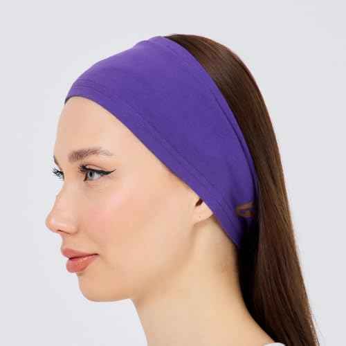 Sweatbands for Men and Women- Unisex Sweat Bands Headbands for Men-Workout Headbands- Head Bands Mens- Running, Sports, Football, Triathlons, Construction, Yoga, Gym