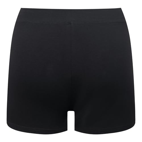 Girls Cotton Dance Shorts for Kids - Black, 4-5T Variation of THIS listing