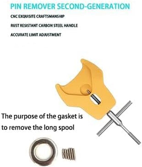 QUA'ANNYU [Upgraded Version] Fishing Reel Maintenance Kit | Reel Cleaning Kit | Fishing Reel Care Kit | Fishing Rod Repair Kit | 24 in 1 Screwdriver (Basic Set + 24-in-1 Screwdriver)