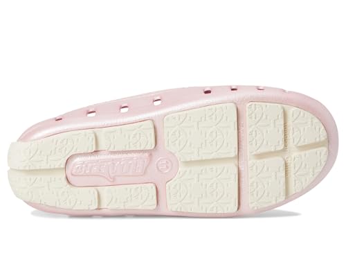 Floafers Kids Prodigy Driver Metallic Toddler Shoes - Pink Metallic/Cream - Little Kid