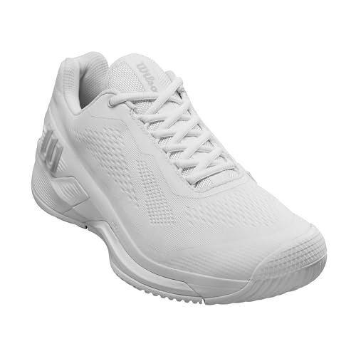 Wilson Rush Pro 4.0 Men's Tennis Shoe - White, Size 8 US