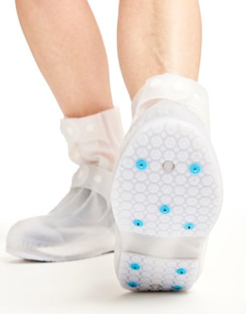 IceCrunchers Traction Shoe Covers with Spikes