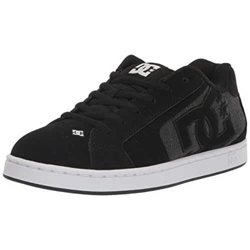 DC Shoes Net- Black/Armor/Black- 8.5
