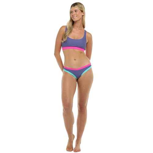 Body Glove Womens Audrey Low Rise Bikini Bottom Swimsuit
