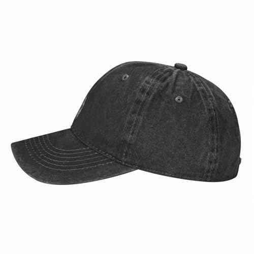 Halloween Hat Skeleton Hands Baseball Cap Funny Adjustable Cotton Washed Denim Hats