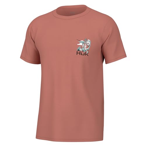 Men's Fishing Graphic T-Shirt - Quick-Dry Performance Tee - Sunburn Variation