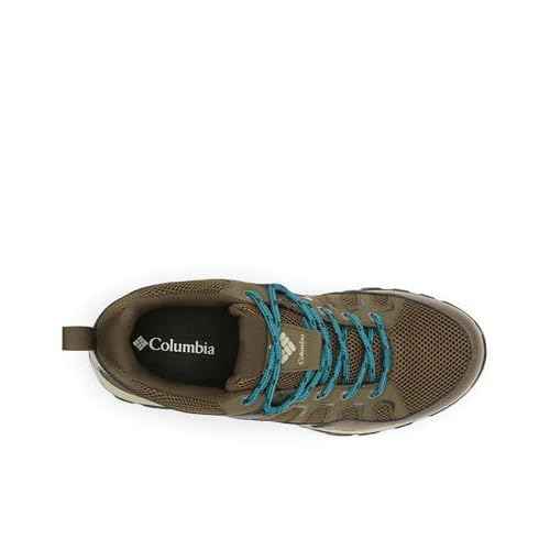 Columbia Mens Granite Trail Waterproof Hiking Shoe, Cordovan/Night Wave, 14