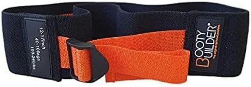 Booty Builder Adjustable Loop Band, Resistance Bands for Legs and Butt, Perfect for Gym Home, Body Stretching, Powerlifting, Non Slip Workout Bands