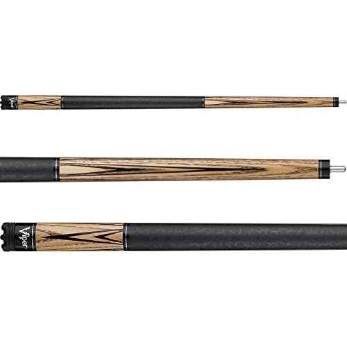 Viper by GLD Products Elemental 58" 2-Piece Billiard/Pool Cue, Natural Ash with Wood Grain, 20 Ounce (50-0853-20)