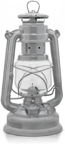 Outdoor Kerosene Fuel Lantern, German Made Weather Resistant Baby Special 276 Galvanized Hurricane Lamp for Camping or Patio, 10 Inches, Bronze