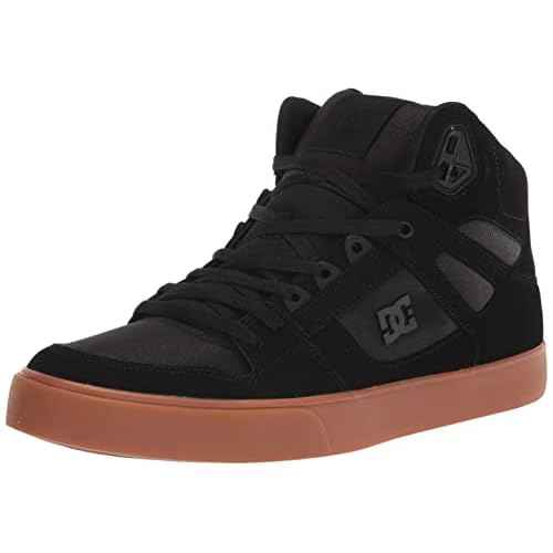 DC Pure HIGH-TOP WC Black/Gum