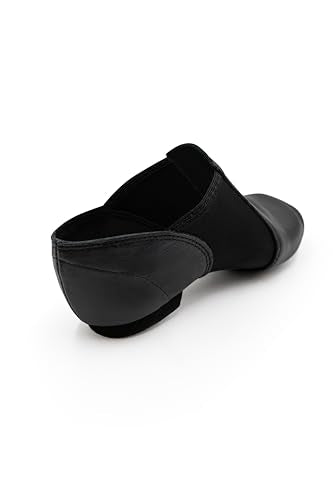 Unisex-Child E-Series EJ2C Jazz Slip-On Shoes - Black, 13 Little Kid
