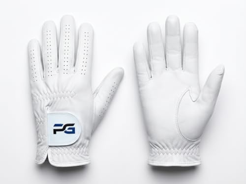 Golf Gloves - 5 Pack Men’s Cabretta Leather Premium Quality, Medium