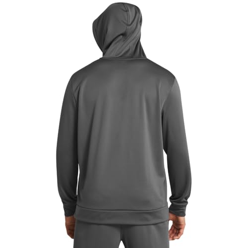 Under Armour Men's Armour Fleece Big Logo Hoodie - Castlerock / Black / Large