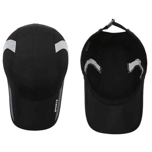 Malaxlx Quick Dry Baseball Cap for Men Women ? Adjustable Breathable Sports Hat UPF 50+ Sun Protection