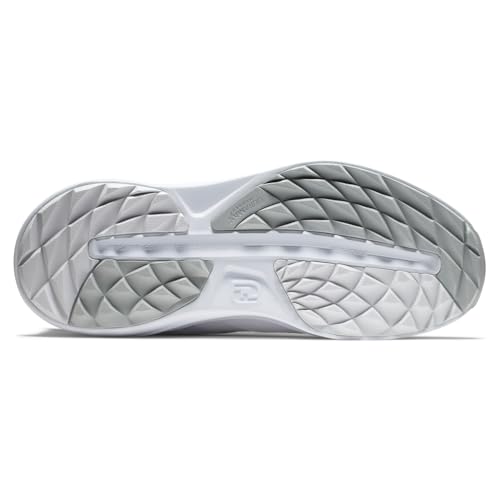 FootJoy Men's FJ Flex Previous Season Style Golf Shoe, White, 7.5 Wide