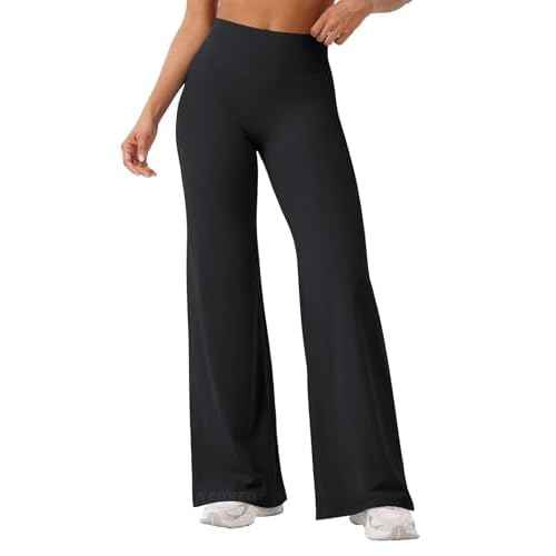 YEOREO Workout Leggings Womens No Front Seam Straight Leggings 29" / 31.5" / 33" High Waist Buttery Eddiy Gym Yoga Pants