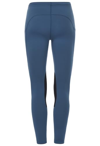 Kerrits Kids Performance Knee Patch Horse Riding Tights - Atlantic X-Large Kids Equestrian Leggings with Pockets