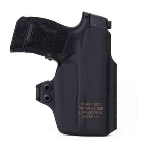 SIG SAUER Black Point Tactical IWB Appendix Holster, P365XL Lima/Foxtrot, 8900314