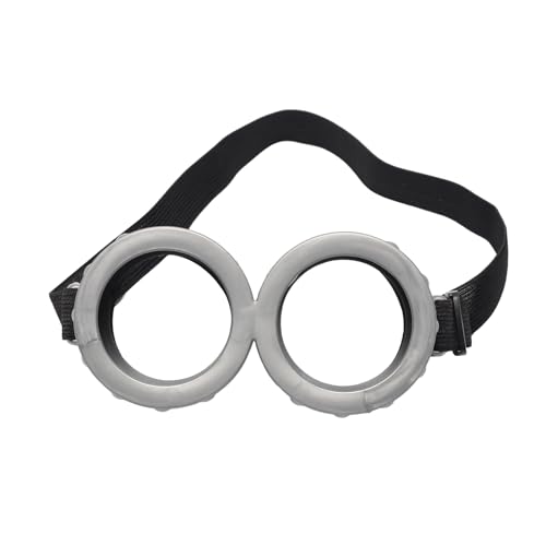 Vintage Steampunk Goggles Glasses Round Cartoon Costume For Cosplay (Glasses)