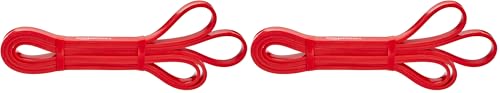 Resistance Pull-Up Bands Set 1/2 Inch (10-35 lbs) for Exercise & Stretching - Pack of 2