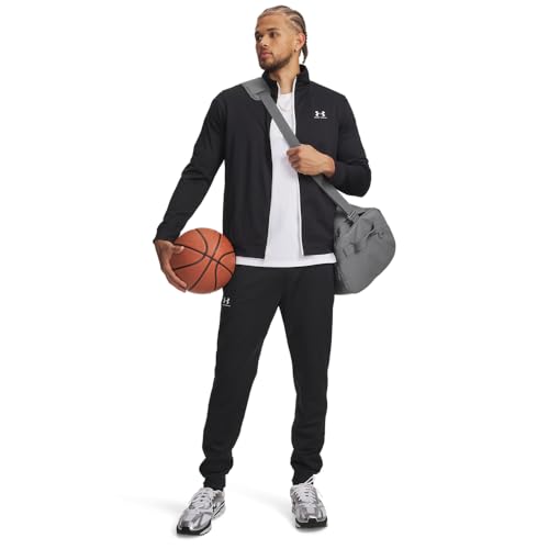 Men's Sportstyle Tricot Jogger Pants - Medium Black White Variation