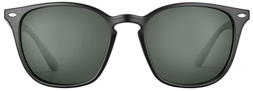 Flying Fisherman Muriel Polarized Sunglasses, Gloss Ebony Black Frame/Smoke Lens, Medium