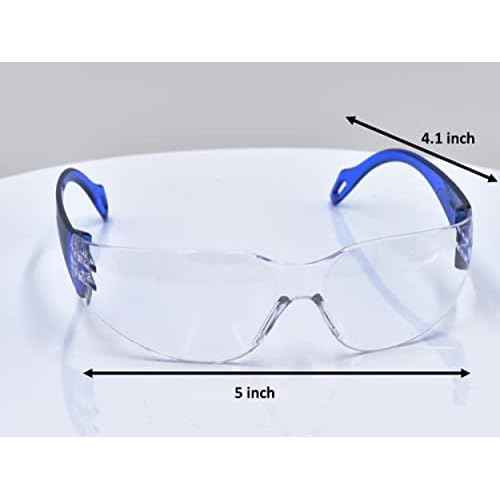ANSI Z87.1 EN166 Certified Kids Safety glasses, Scratch, Impact and Ballistic Resistant, Child Youth Size, 6 Pairs