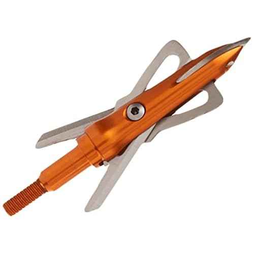 Rage Crossbow X, 2-Blade Archery Arrow Broadhead, 100 Grain with Shock Collar Technology (3-Pack)