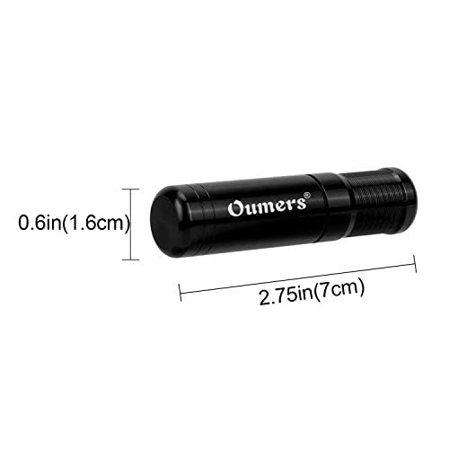 Oumers Tubeless Bike Tire Repair Kit - 5 Black Strips & Insertion Tool