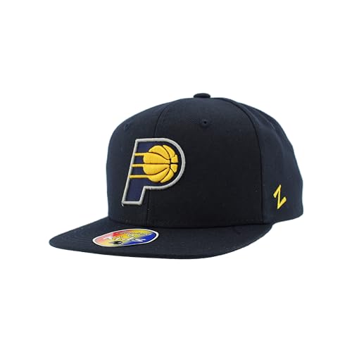 Kids Adjustable Snapback Hat - Indiana Pacers Team Color - Youth NBA Licensed Cap - ZHATS