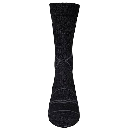 Columbia Mens 2 Pack Medium Weight Hiking Crew Socks