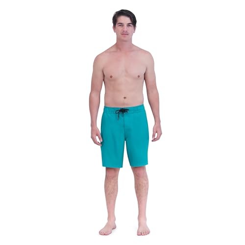 Spyder Men's 9 Inch Quick-Dry Stretch Swim Trunks with Sun Protection - Small / Mix