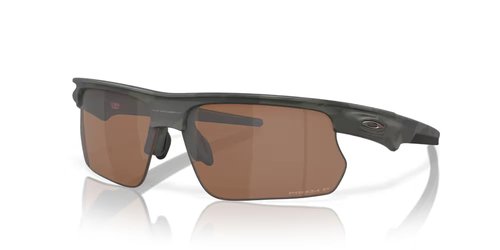 Oakley OO9400 Bisphaera Rectangular Sunglasses, Matte Carbon/Prizm Dark Golf, 68 mm