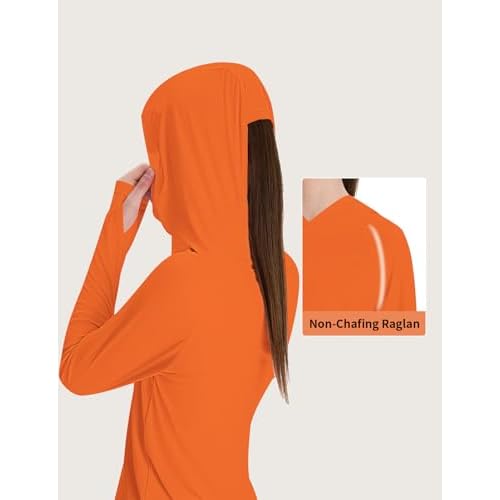 Girl's Rash Guard Swim Shirts Sun Shirt Hoodie UV Protection Long Sleeve Tops Quick Dry Lightweight UPF 50+