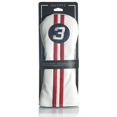 Golf Headcover for 3 Wood - Fleece-Lined, Water-Resistant, Easy Slip-On, July Four