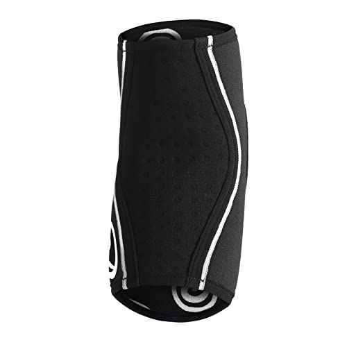 Rehband Elbow Support & Protector for Men & Women Black, 5mm Neoprene Elbow Protection for Volleyball & Handball & Indoor Sports