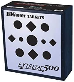 BIGSHOT Iron Man Extreme 500 fps Target, White, 24", for Crossbow and Compound