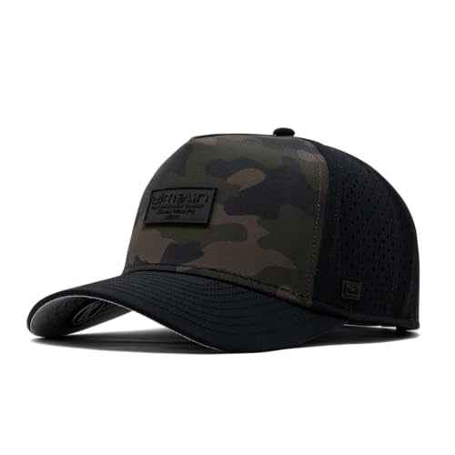 melin Odysea Brick Hydro, Snapback Hats, Water-Resistant Baseball Cap for Men & Women, Golf, Running, or Workout Hat