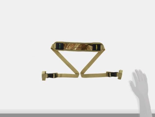 New Archery Products Apache Hunting Bow Sling - Durable Lightweight Quiet Fully Adjustable Quick-Release Design with Comfortable Shoulder Strap - Camo