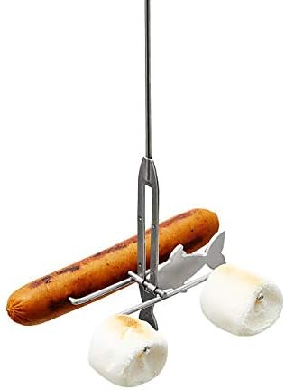 Fishing Pole Campfire Roasters Bundle Packs Campfire Roasting Sticks Outdoor Firepit Tools