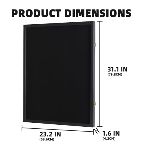 Sports Jersey Display Frame with UV Protection for Baseball Basketball Football Soccer