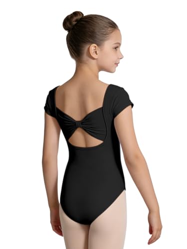 Girls Ballet Leotard Gymnastics Dance Outfit - Black 2-4T Variation