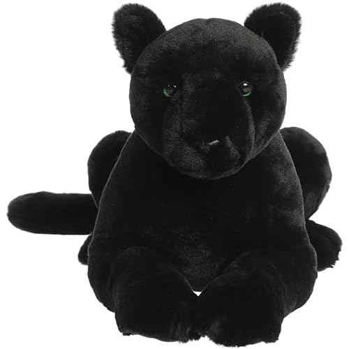 Aurora¢ç Adorable Super Flopsie¢â Black Panther Stuffed Animal - Playful Ease - Timeless Companions - Black 25 Inches