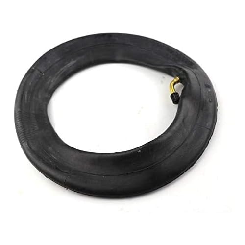 2 PCS Heavy Duty 10x2/2.125 CR202 Angle Valve Inner Tubes Replacement for Electric Scooter E-Bike Tricycle Strollers Compatible with 10x1.95 10x2.0 10x2.10 10 x 2.125 Tubes