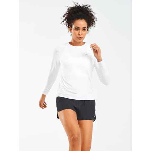 ALLZERO Women's UPF 50+ Long Sleeve Sun Shirts Quick Dry SPF Shirts for Workout Hiking Fishing Rash Guard